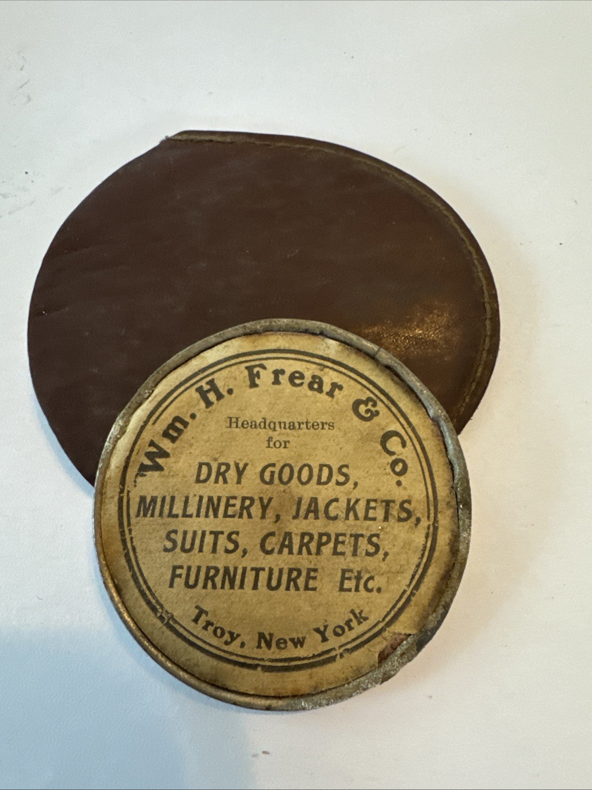 Vintage Advertisement Troy New York Am. H. Great & Co. Dry Goods Suits￼ mirror ￼