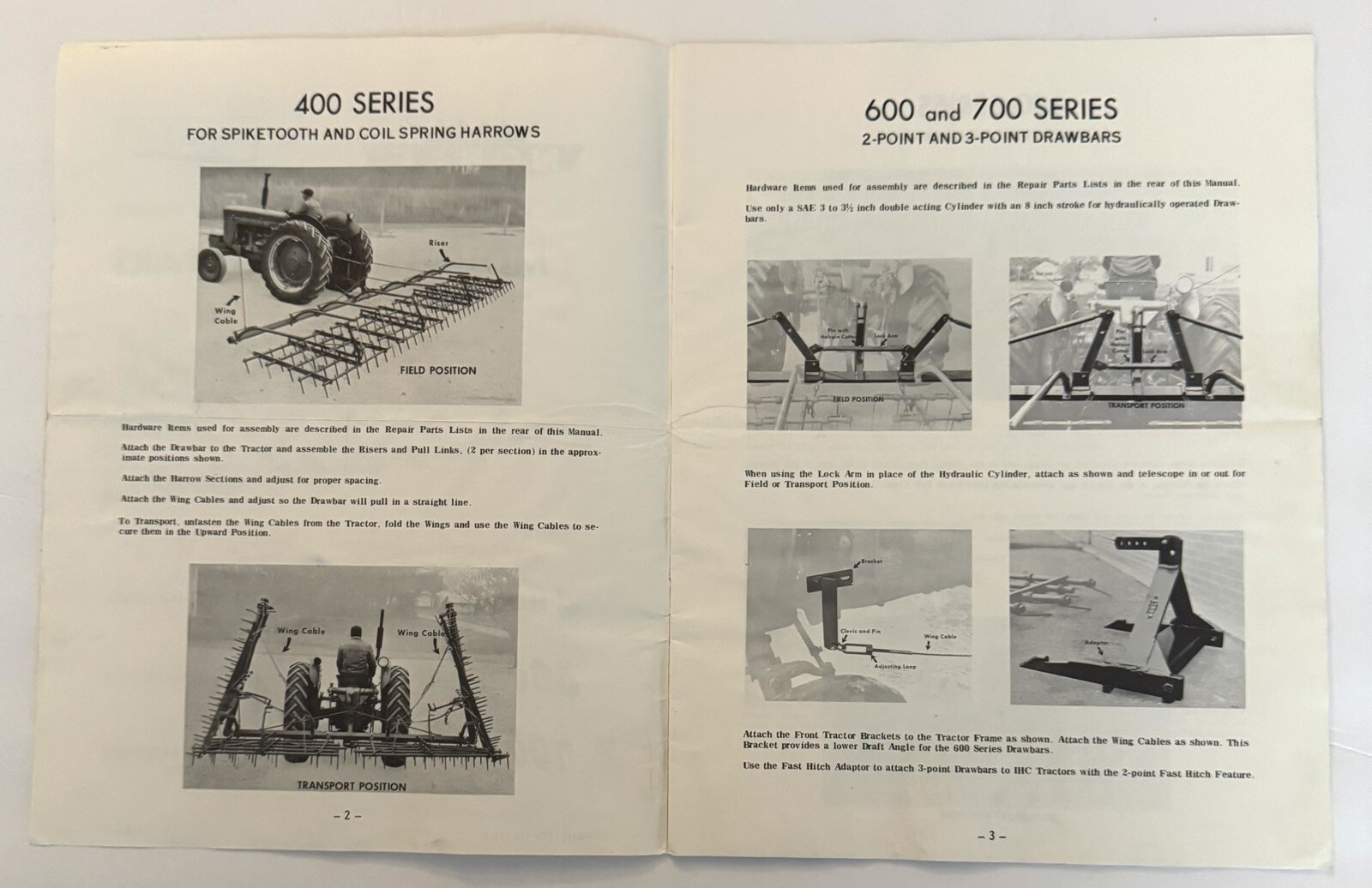 Vintage 1960’s Noble Manufacturing Co. Farm Agriculture Equipment Catalog