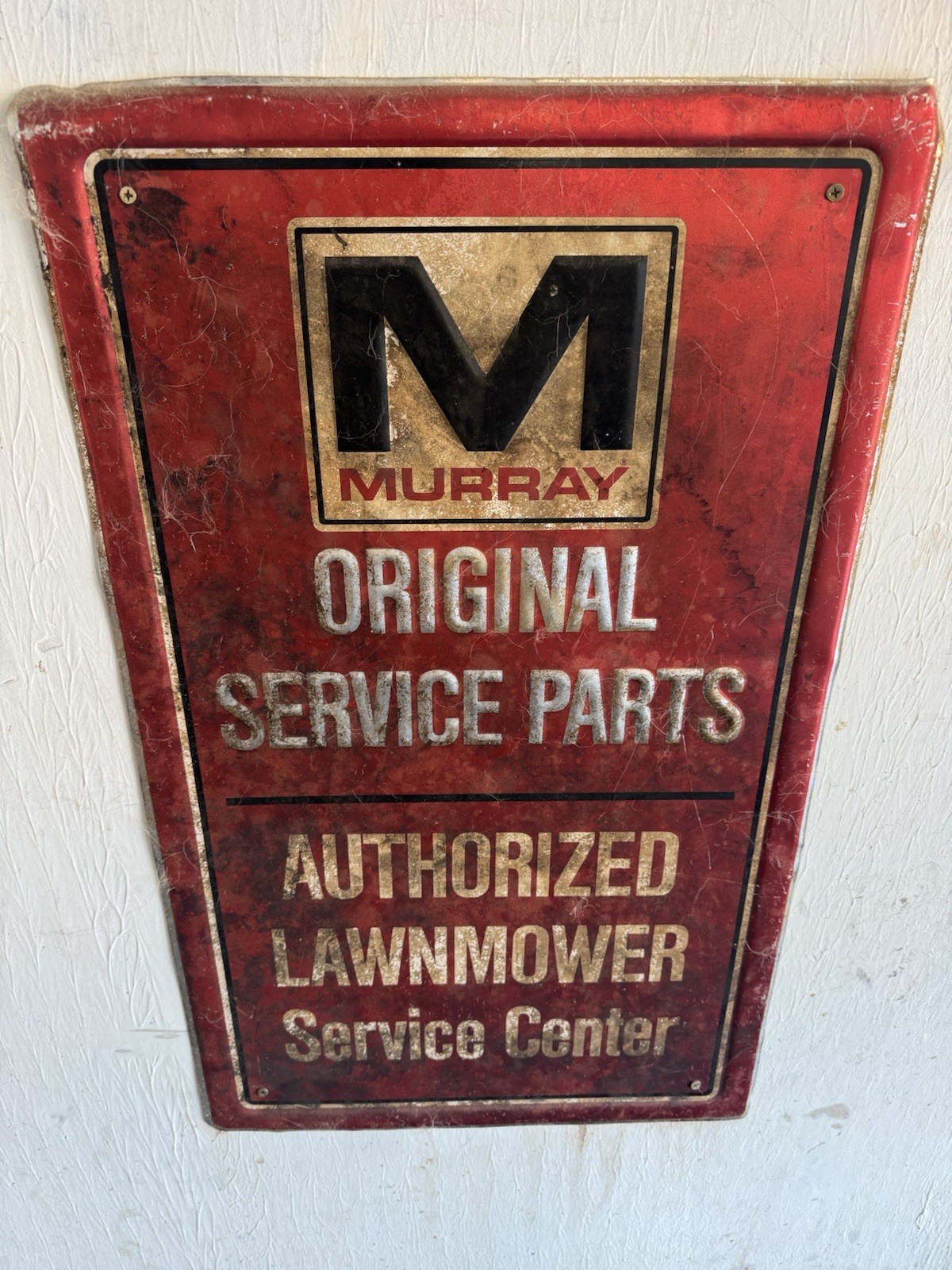 Murray Lawn Mower Sign