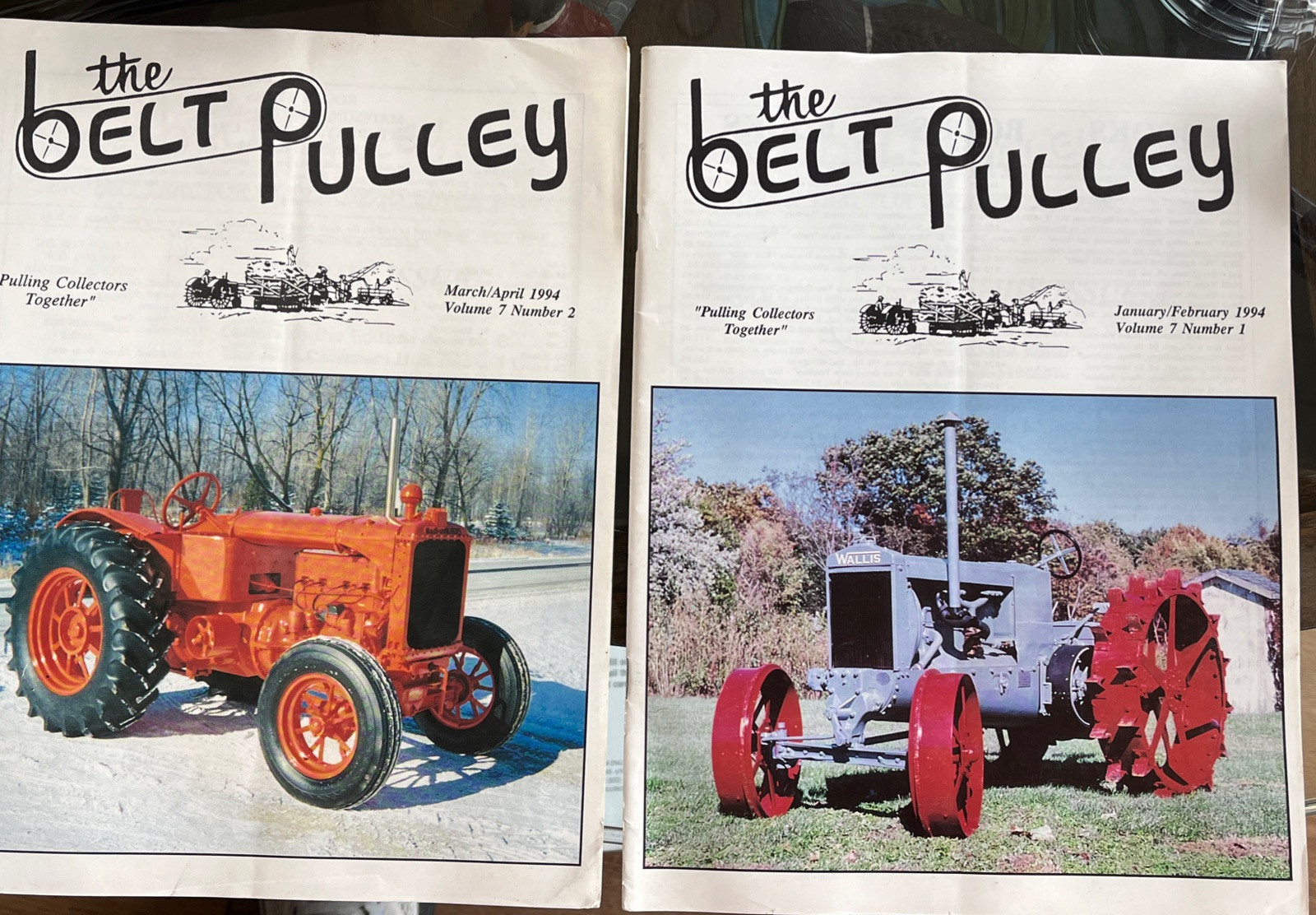 The Belt Pulley Tractor Magazine 1994 Vol. 7 Numbers 1 And 2