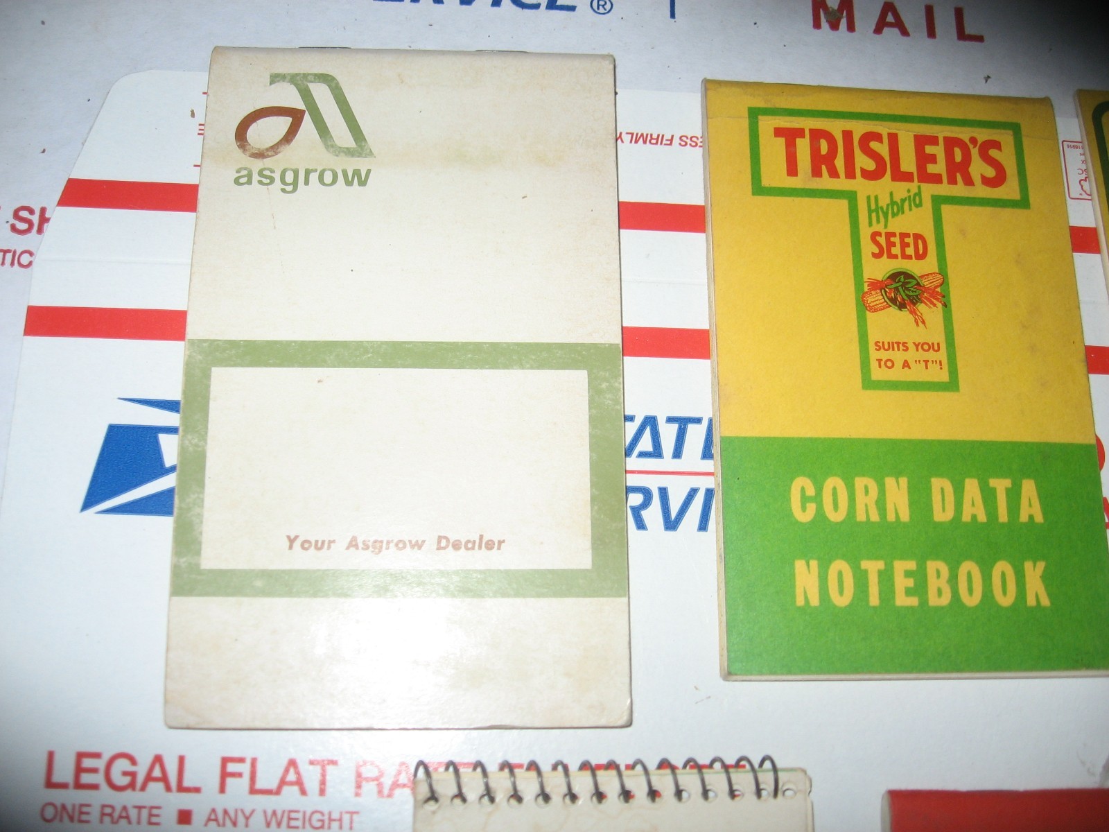 OLD FARM MEMO BOOKS FROM 1960’s {5} ASGROW, TRISLER’S, AND VAN HORN