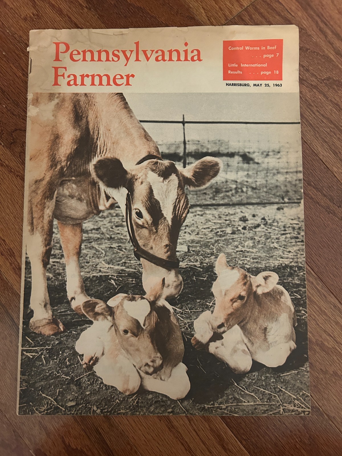 (5) Vintage {1962-1963} “PENNSYLVANIA FARMER” {Harrisburg} Magazine Lot, RARE!