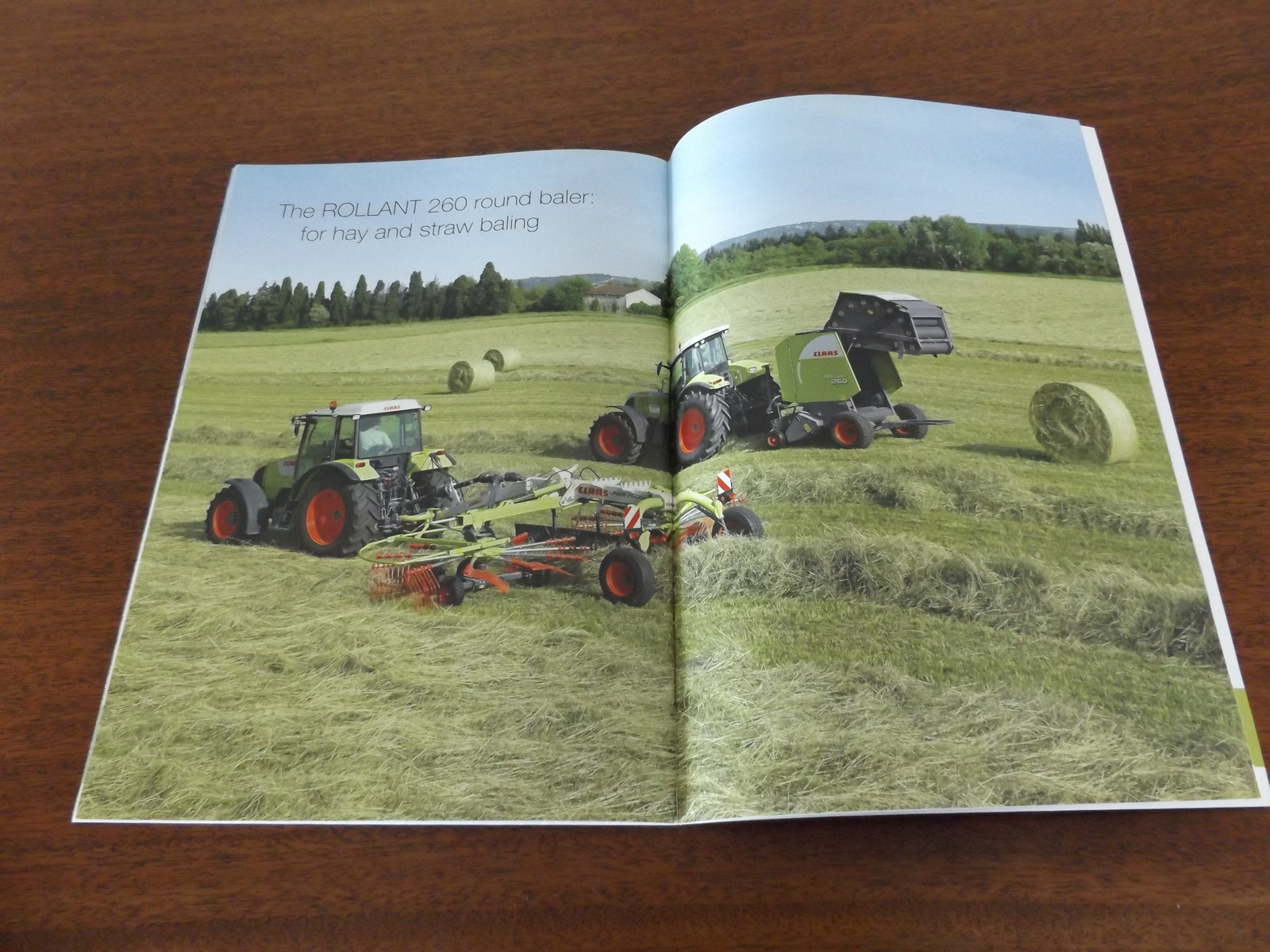 CLAAS ROLLANT 355 RC, 340, 350 RC 260 LITERATURE 2009