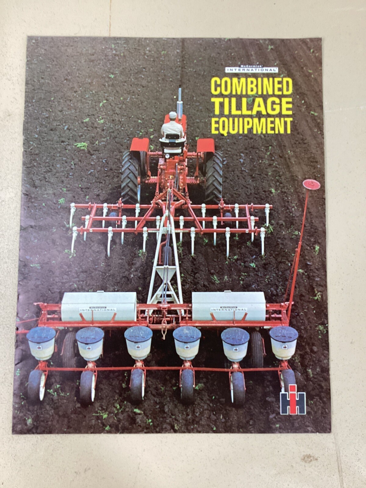 International Harvester Combined Tillage Equipment 1965 Brochure FCCA