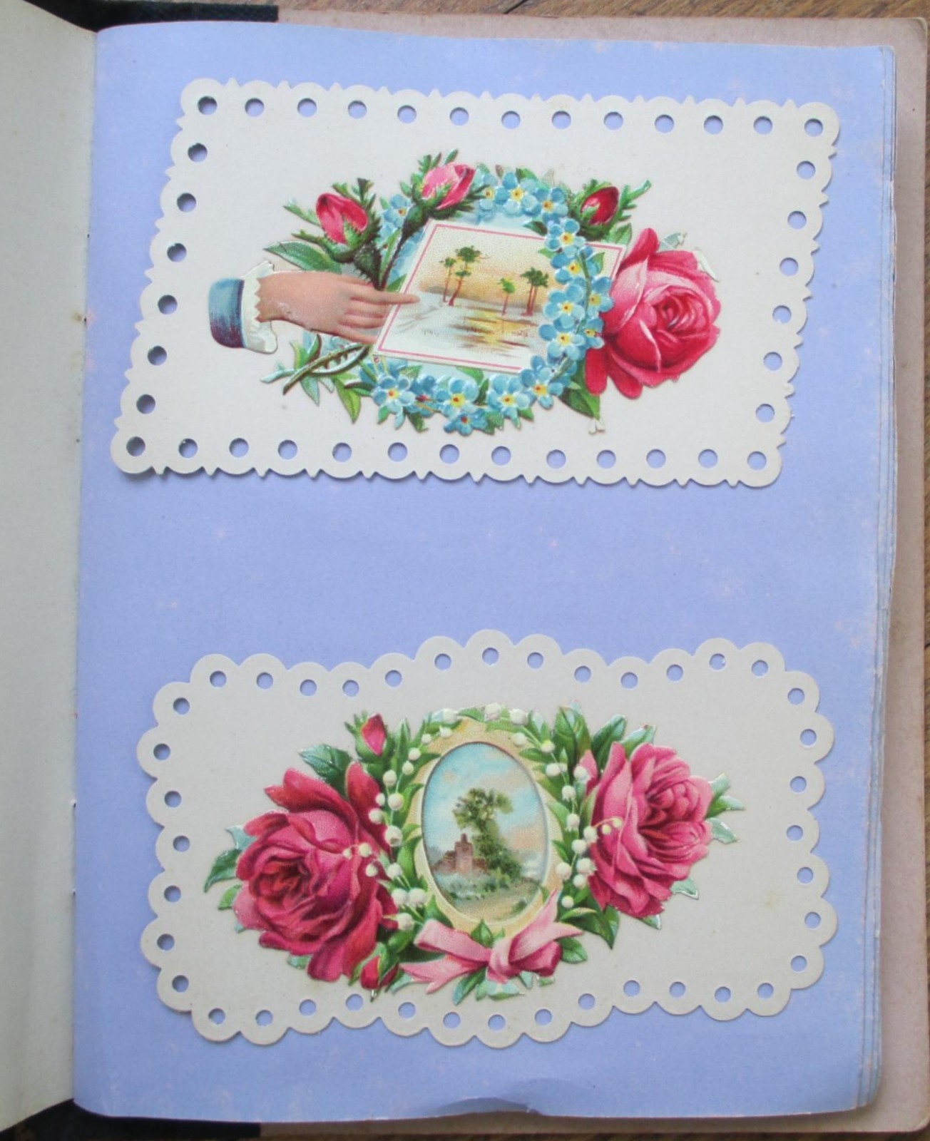 Victorian Trade Calling Card 1890 Salesmen’s Sample Book Union Card Fringed