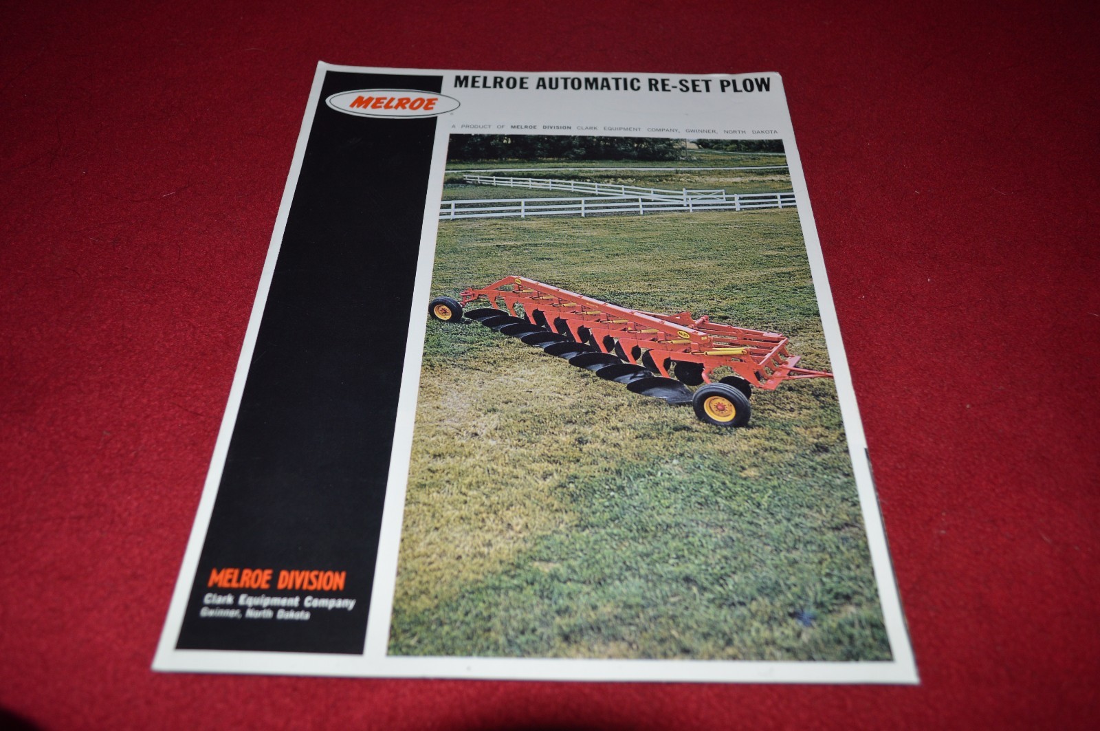Melroe Automatic Re Set Plow Dealer’s Brochure DCPA6