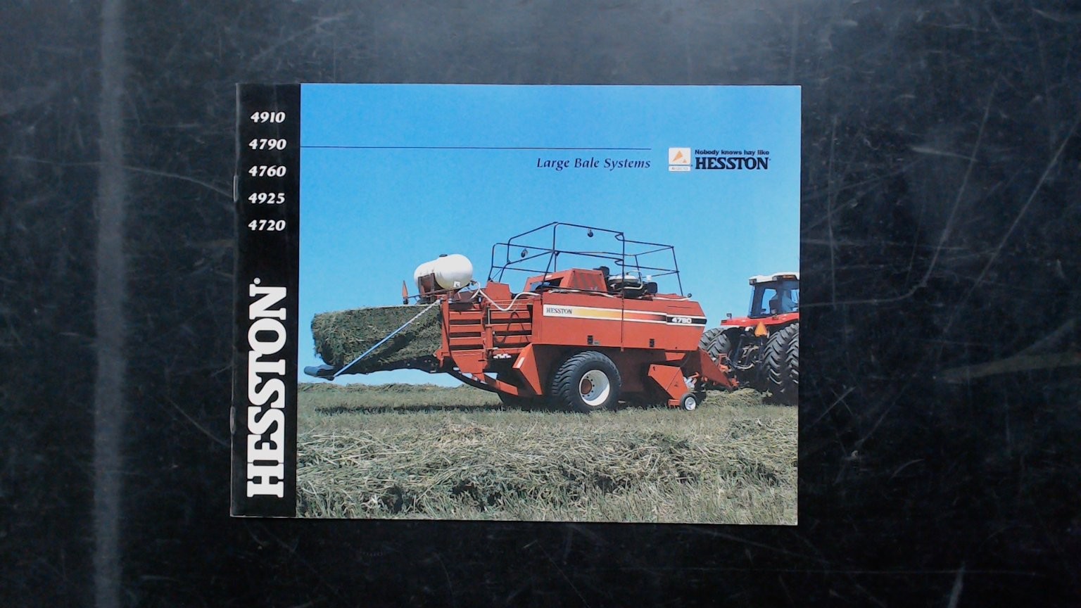 Hesston Large Bale Systems Brochure Model 4760 4790 4910 4720 4760