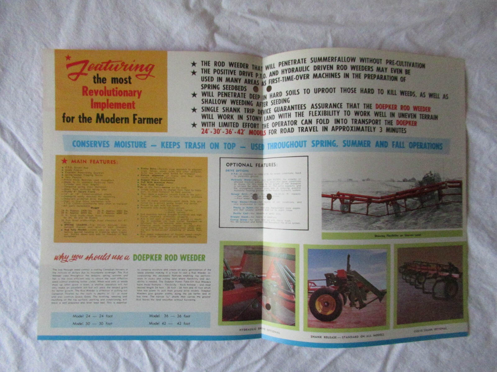Doepker rod weeder brochure