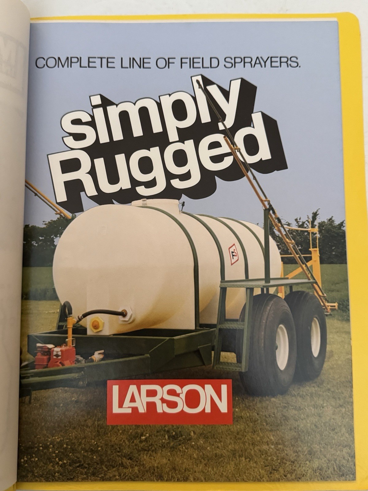 Vintage 1979 Larson Machine Catalog Agricultural Farming Equipment Catalog Price