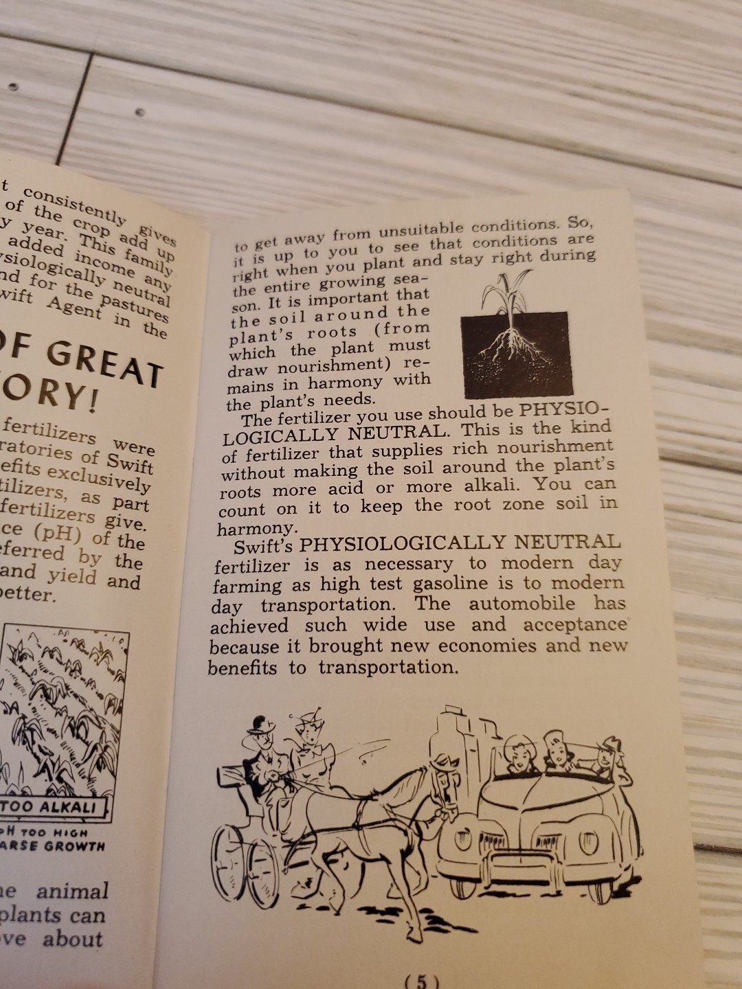 1942 Swift’s Red Steer Fertilizers Guide & Memo Book Unused 3″x5″