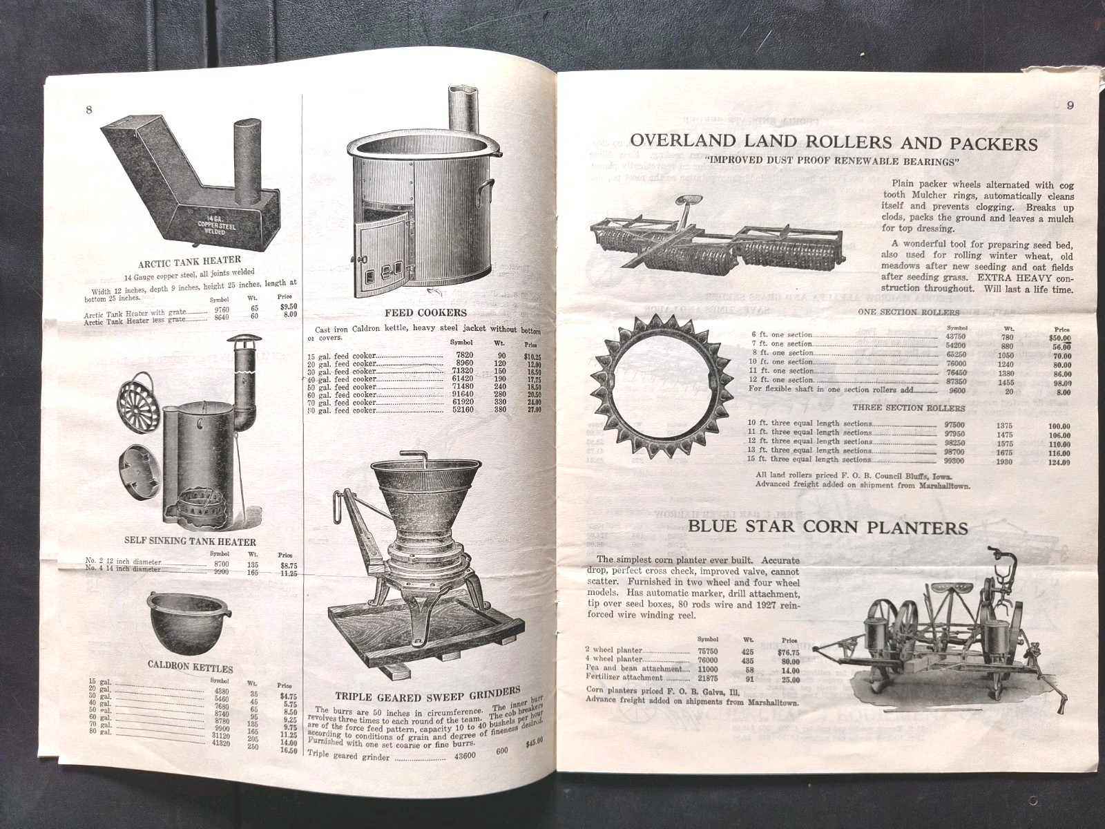 1920s Ketchum Farm equipment Dealer Sales Brochure Advertising Catalog 2pc Lot