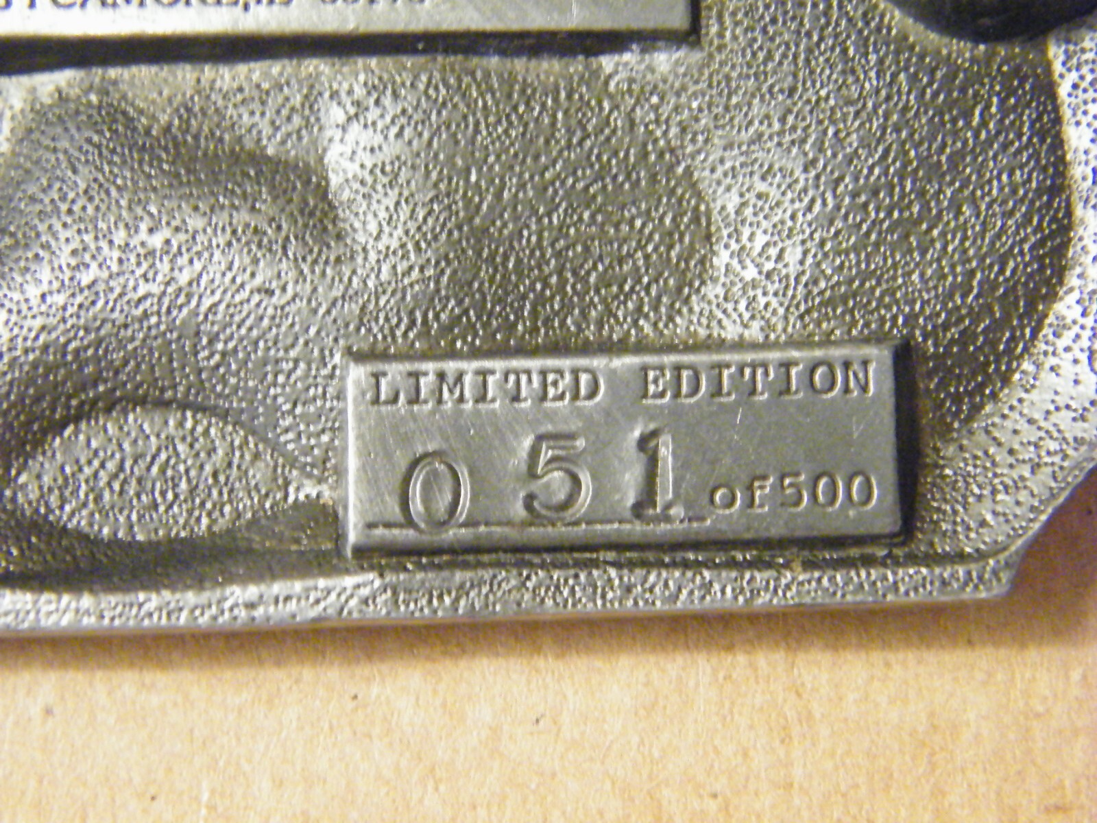 1991 The 35th Sycamore Steam Power Show Sycamore, IL Belt Buckle