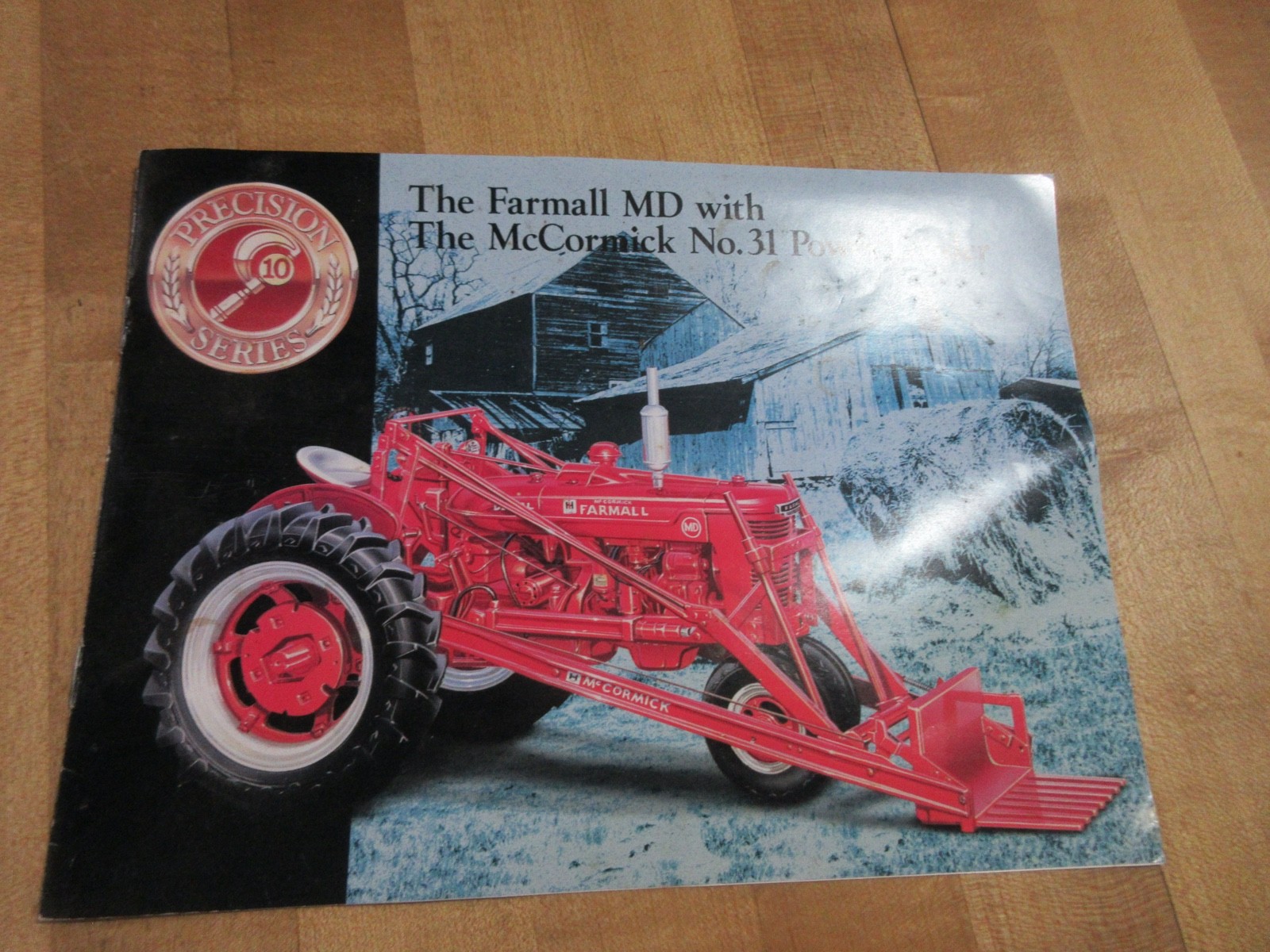International Harvester Farmall MD & McCormick 31 Loader Catalog Brochure (mk)
