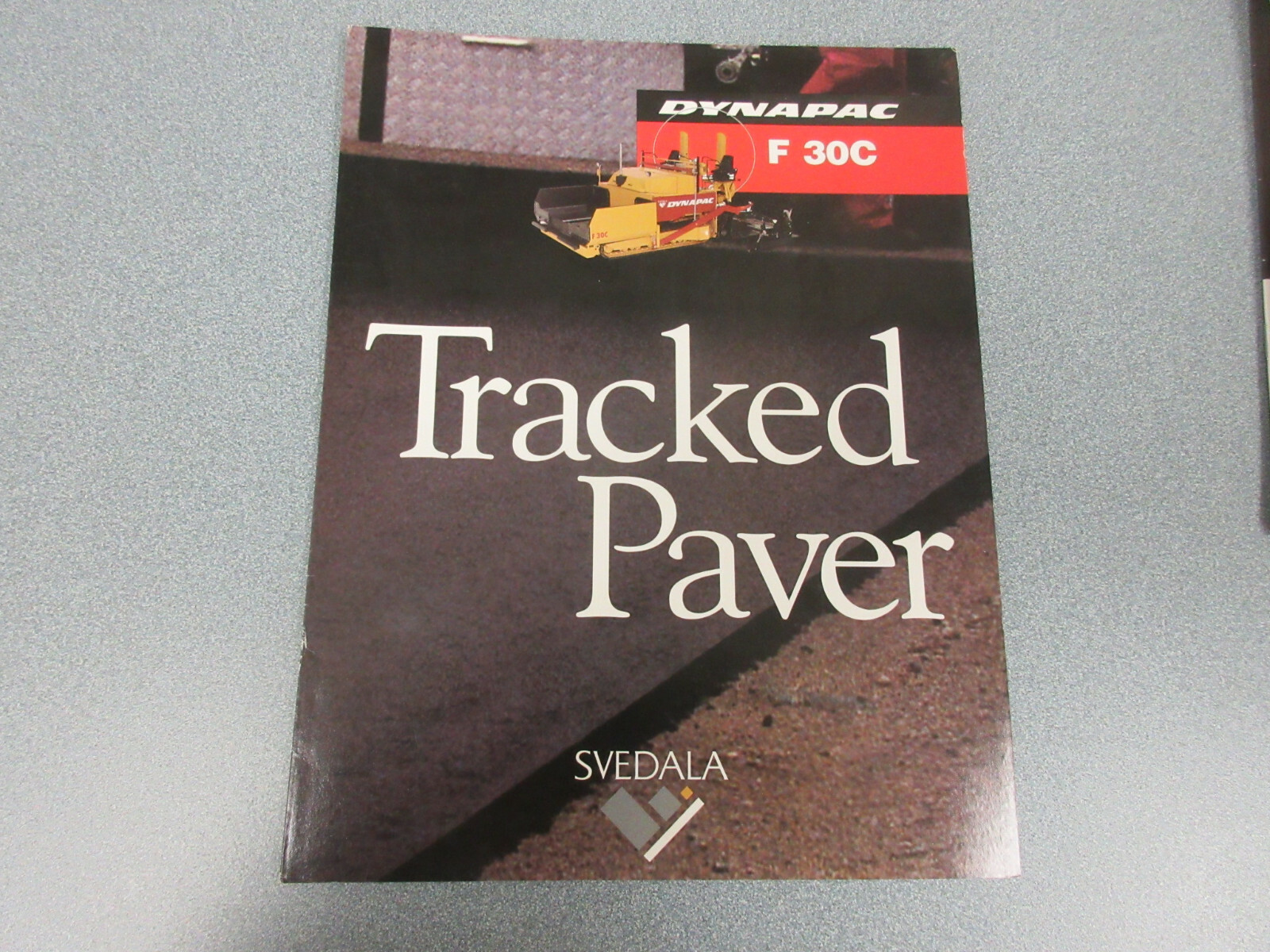 Dynapac F30C Asphalt Paver Brochure 6 Page