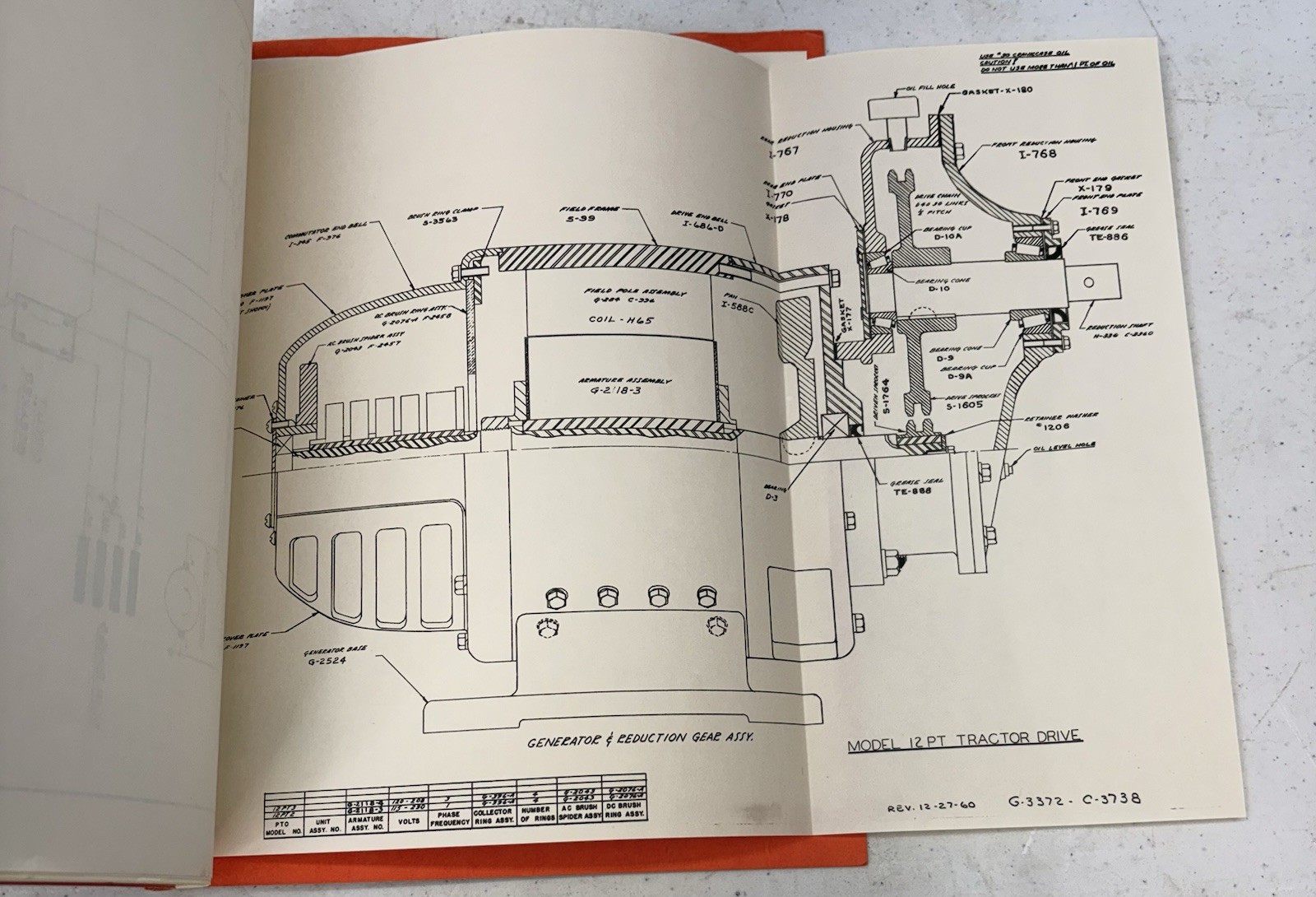 Vintage 1960’s WinPower Tractor Driven Generator Manual & Brochure, Newton Iowa
