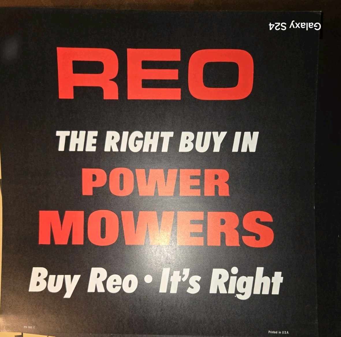 NOS WHEEL HORSE “THE BIG ONE” FOR BIG SALES WHEEL HORSE HOMECHORE TRACTORS
