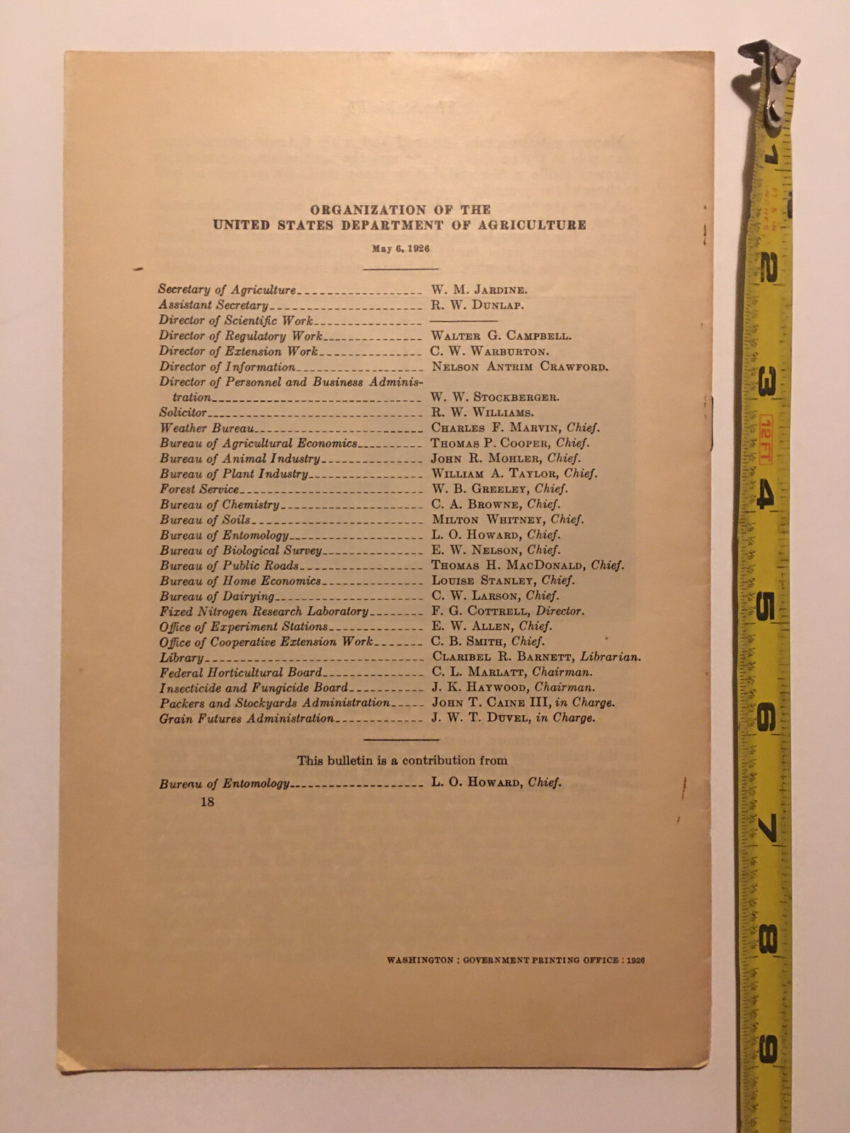 Farmers Bulletin US Dept of Agriculture No 1097 The Stable Fly 1926 prevention