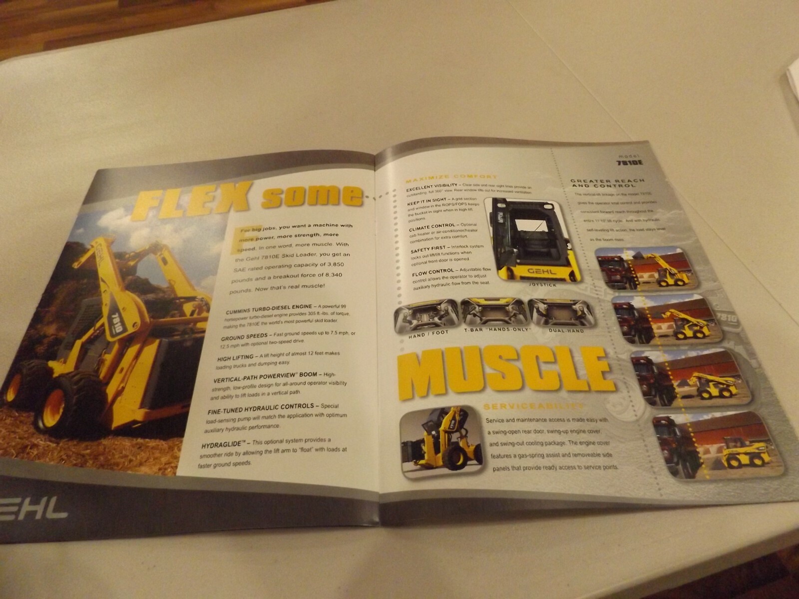 GEHL FULL LINE E-SERIES SKID LOADERS, LITERATURE # ELS-15M 2010