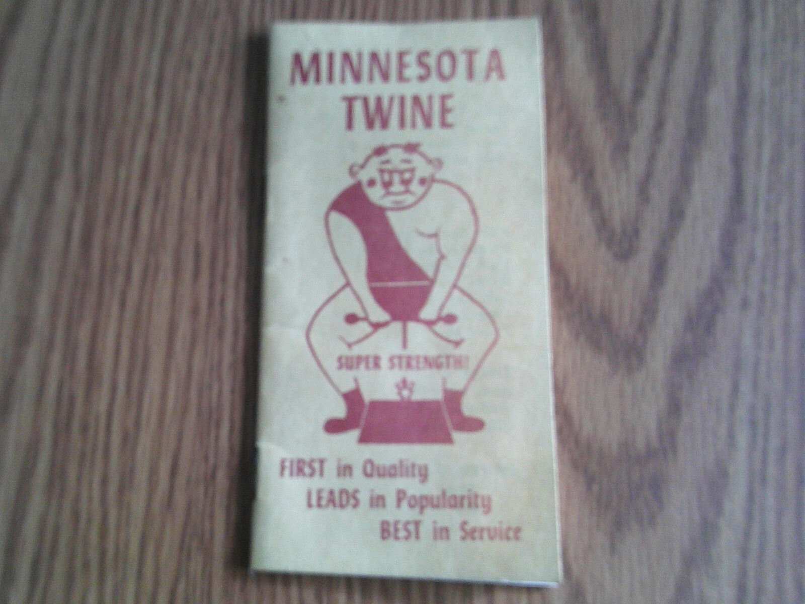 Vintage Memo Booklets-Minnesota Twine State Prison Industries, Stillwater, Minn