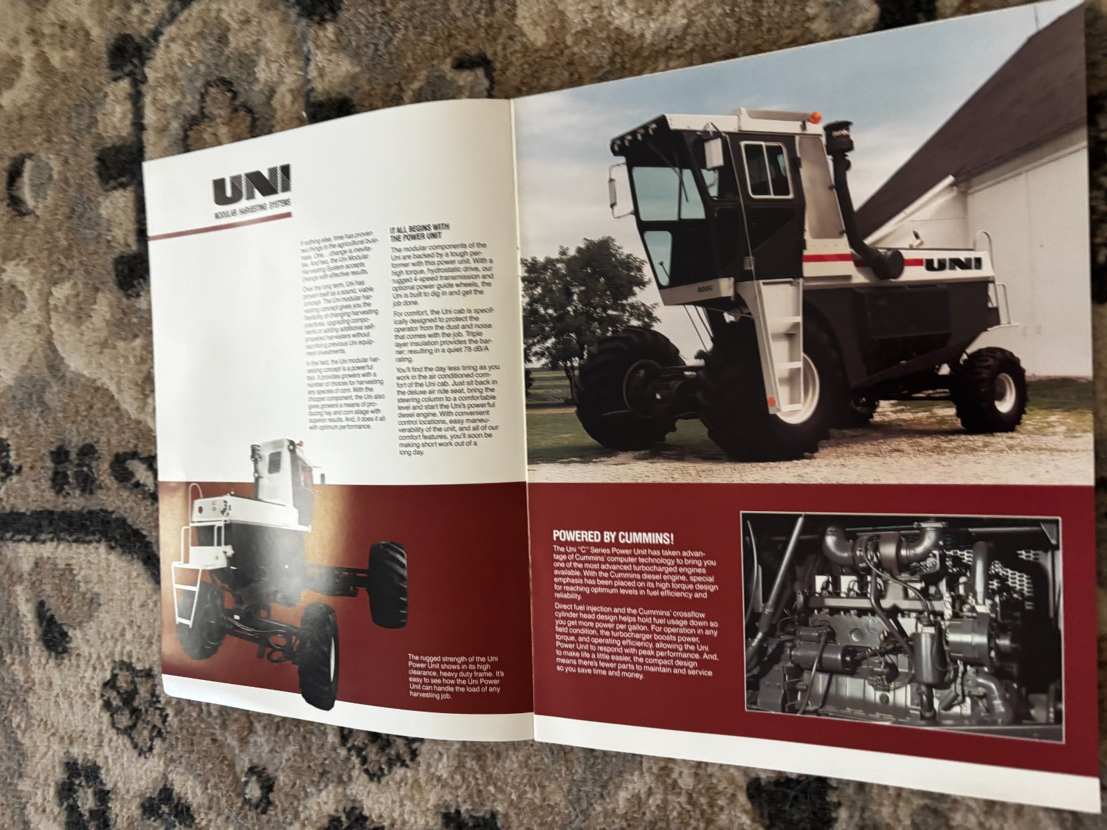 New Idea Uni Modular Harvesting Systems For 1990 Brochure DCPA26