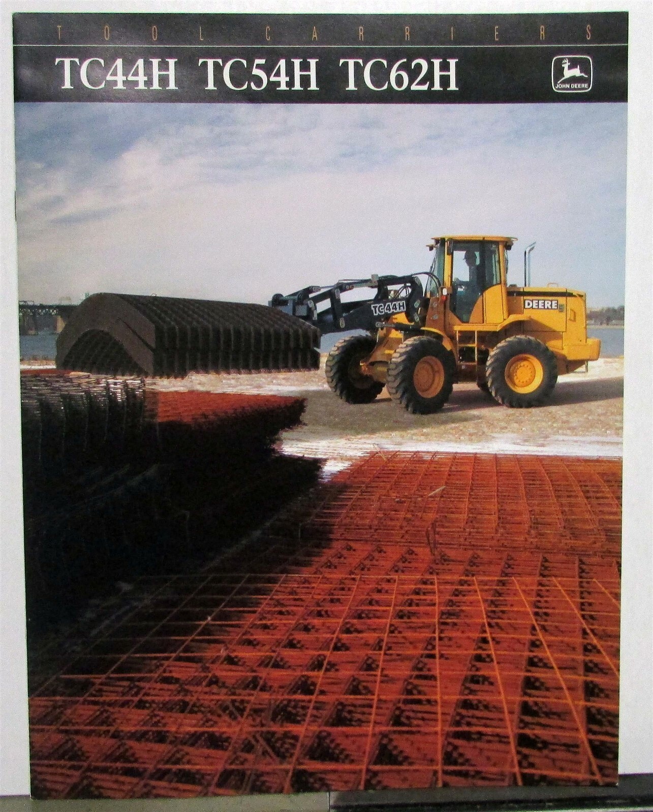 1998 John Deere TC44H/54H/62H Tool Carriers Specifications Construction Brochure