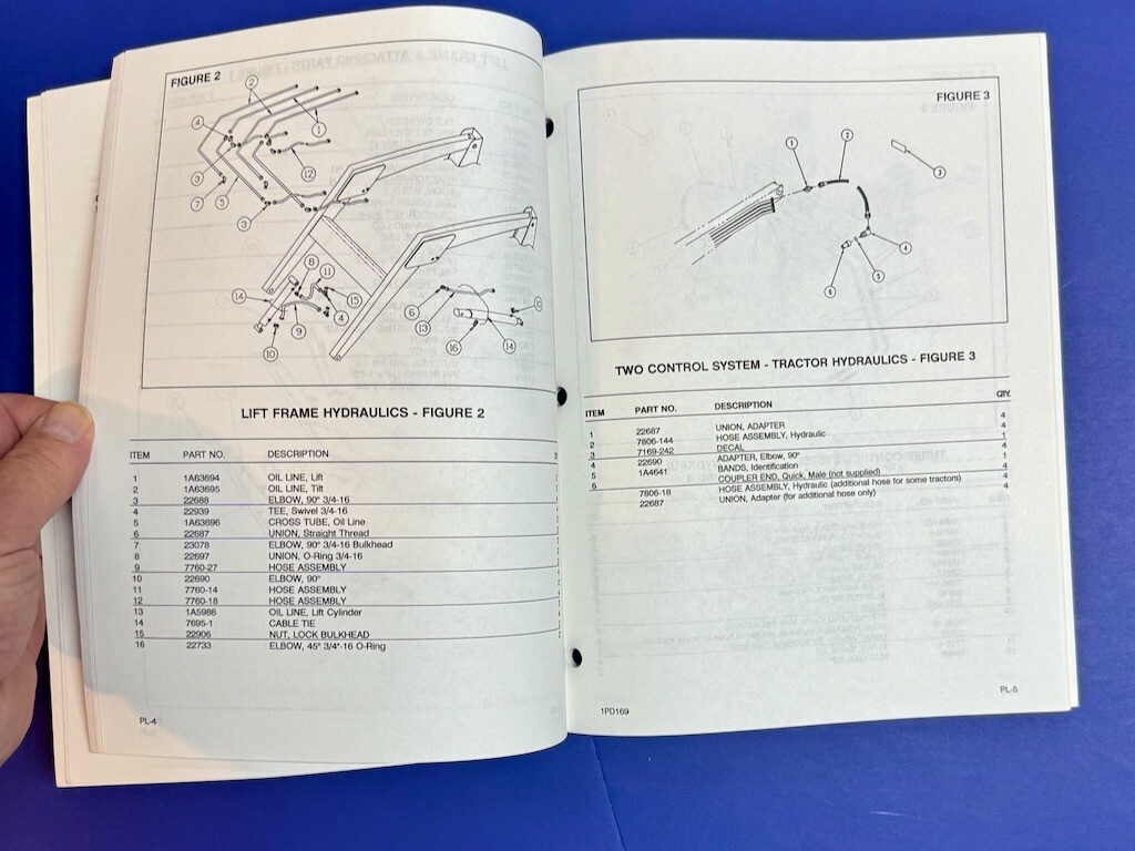 Farmhand GL545 Loader Parts Setup & Operators Manual