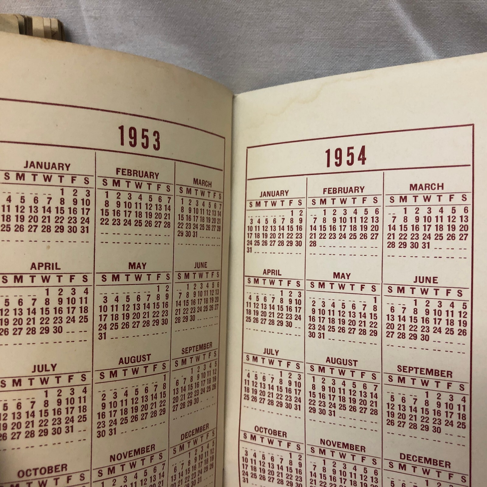 3 Vintage 1953 Farmers Pocket Notebooks Advertising Armour Swift’s Funk’s Hybrid