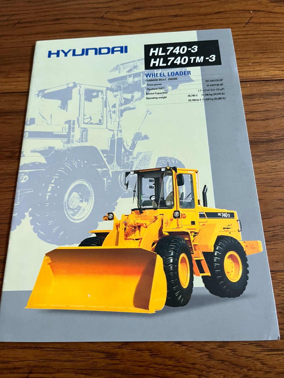 Hyundai HL740 Wheel Loader Brochure FCCA