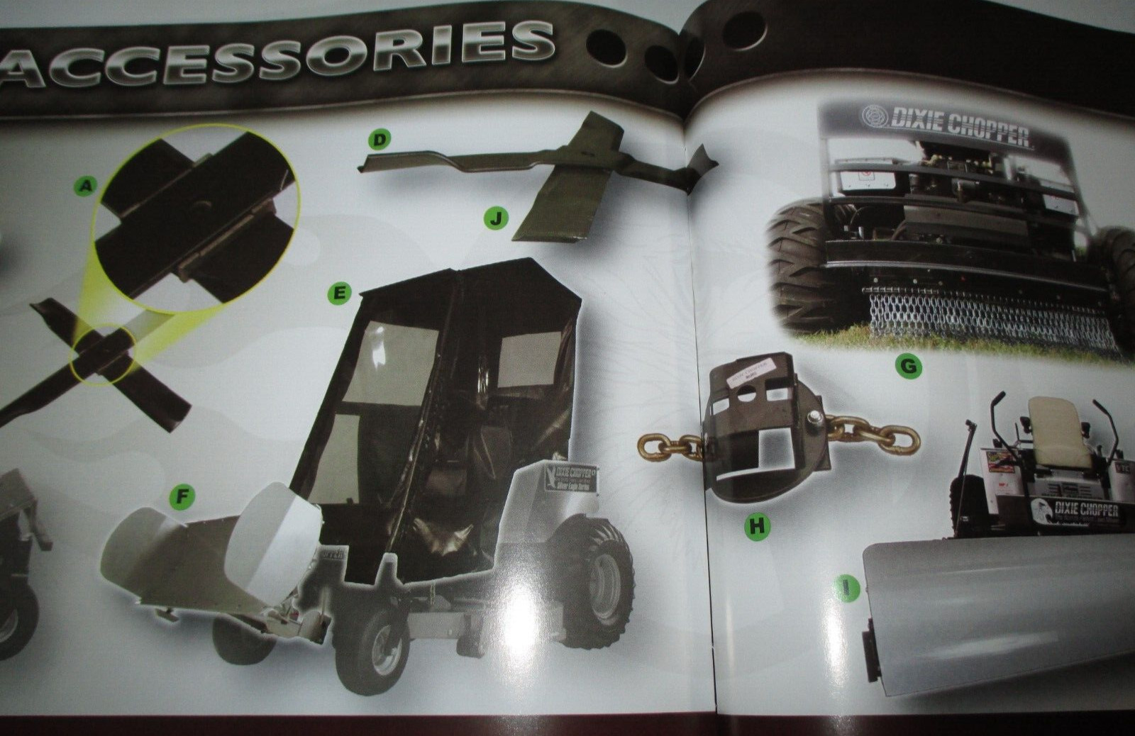 *Dixie Chopper 2007 Lawn Mowers & Zero Turn Mowers Sales Catalog Manual Brochure