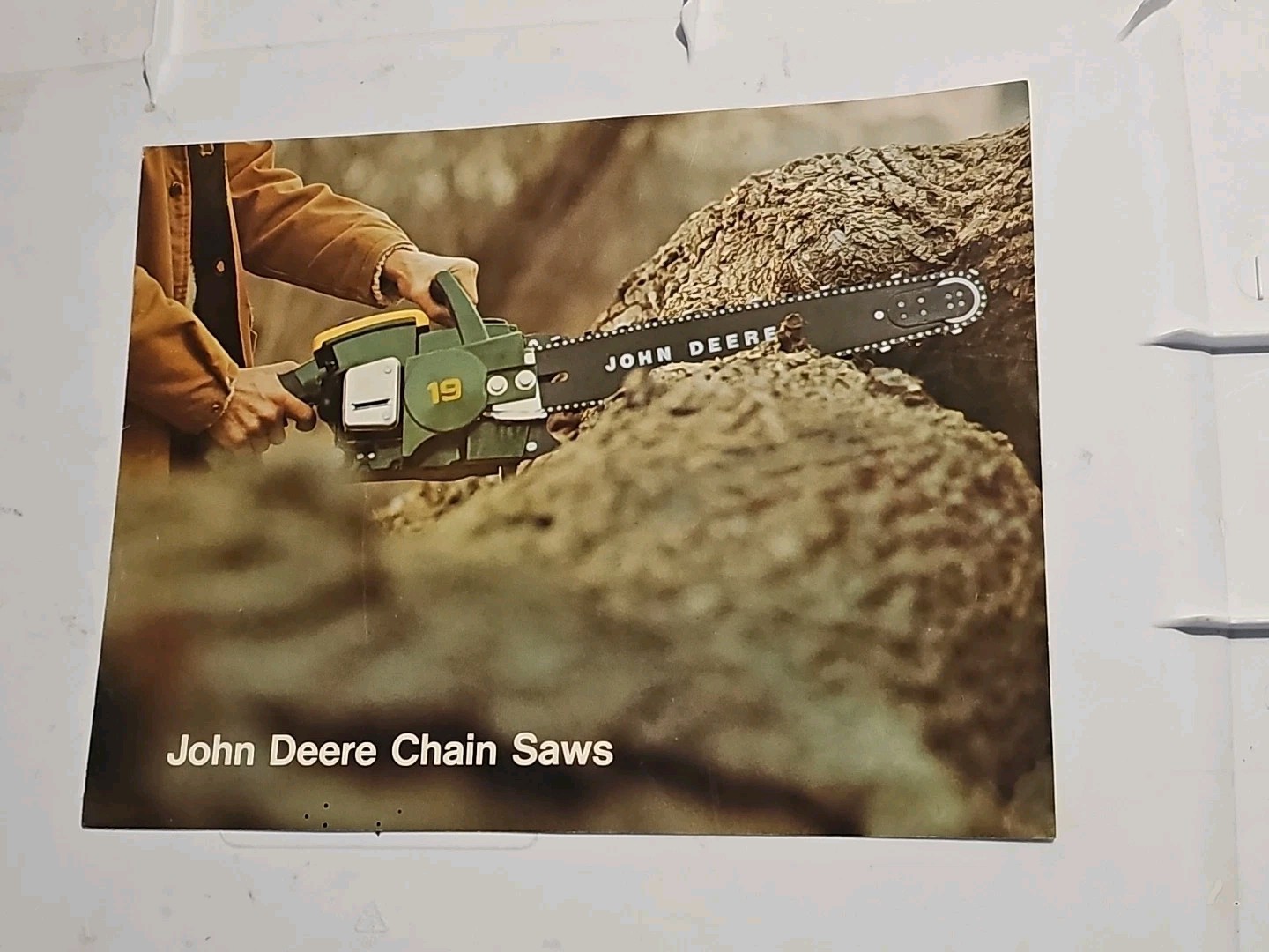 1971 John Deere Chainsaws Foldout Brochure