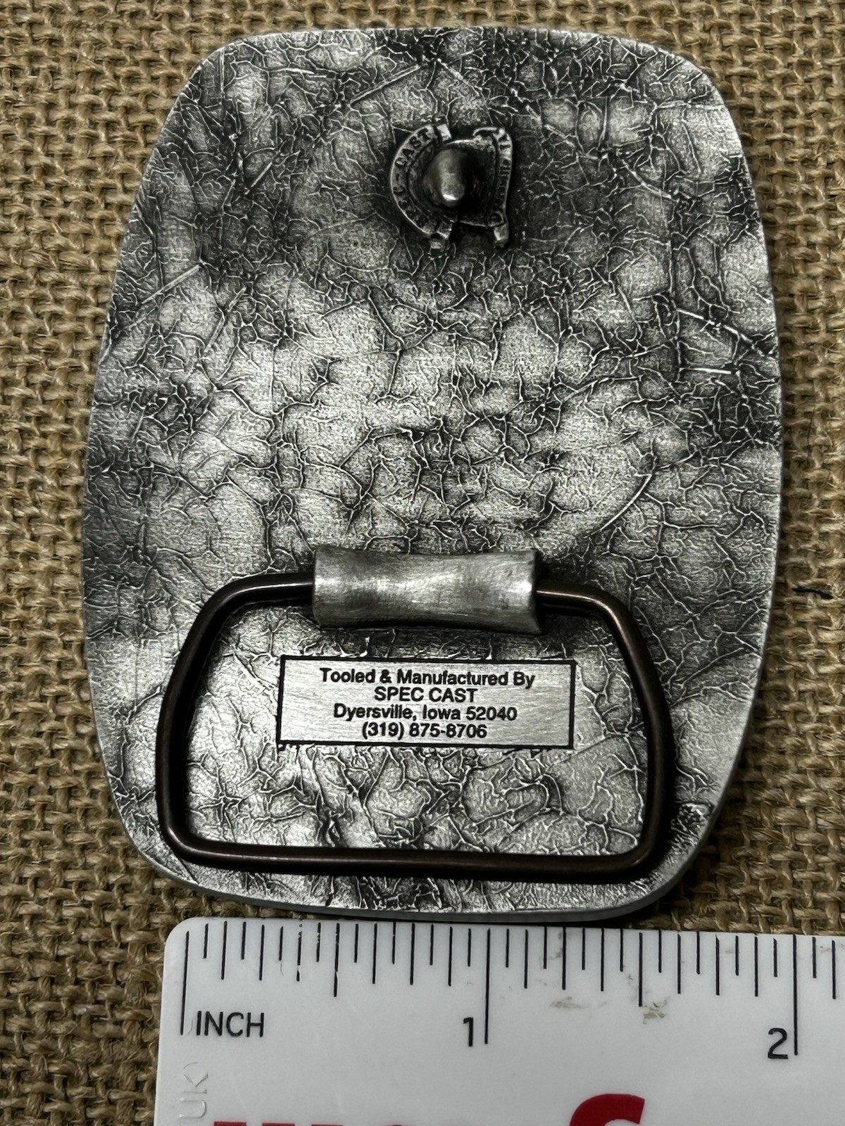 New Holland Tractor “ BOOMER IT ROCKS” Belt Buckle Spec Cast ***READ