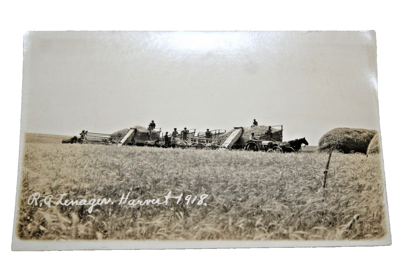THRASHING CREW POSTCARD