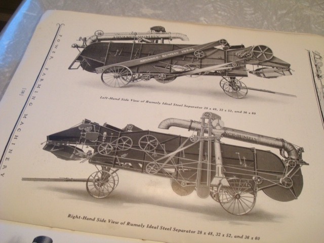 RARE Advance Rumely Power Farming Machinery 100 Page Publication