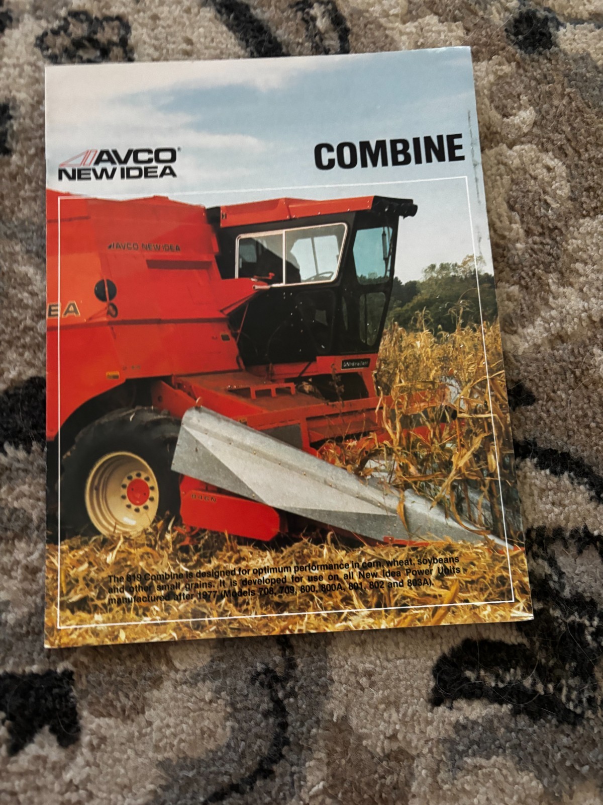 New Idea Combine For 1984 Brochure DCPA26
