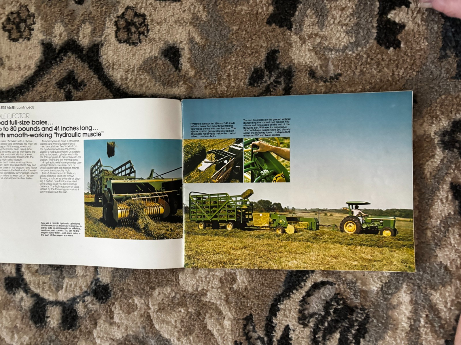 John Deere Haying Equipment for 1976 Brochure DCPA26