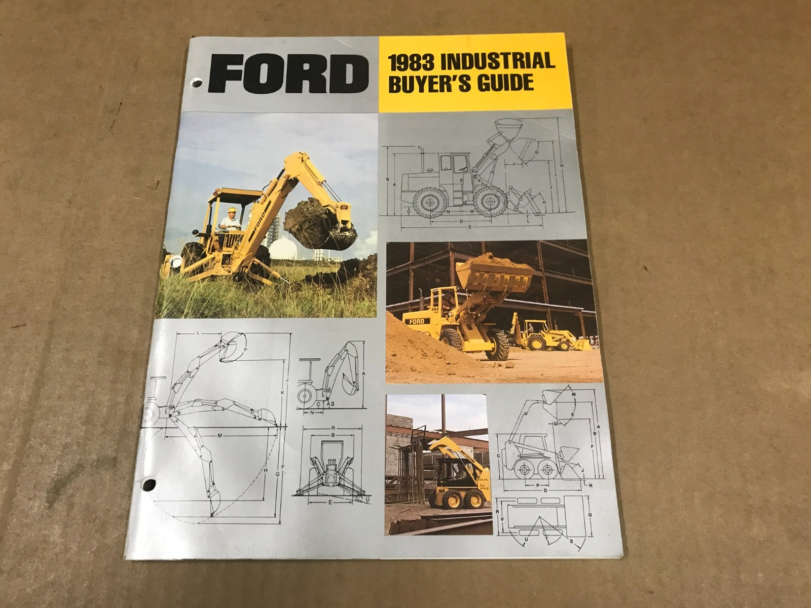 Vintage 1983 Ford Tractors Industrial Buyer’s Guide