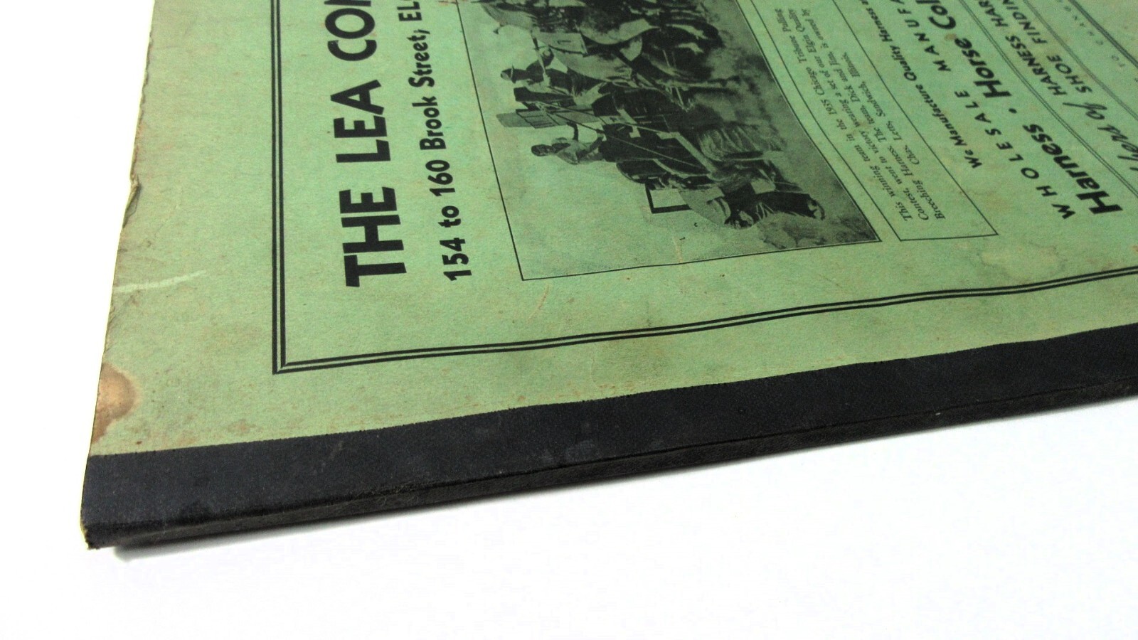 VINTAGE 1930’S HORSE EQUIPMENT CATALOG LEA COMPANY ELGIN ILLINOIS EQUIPMENT