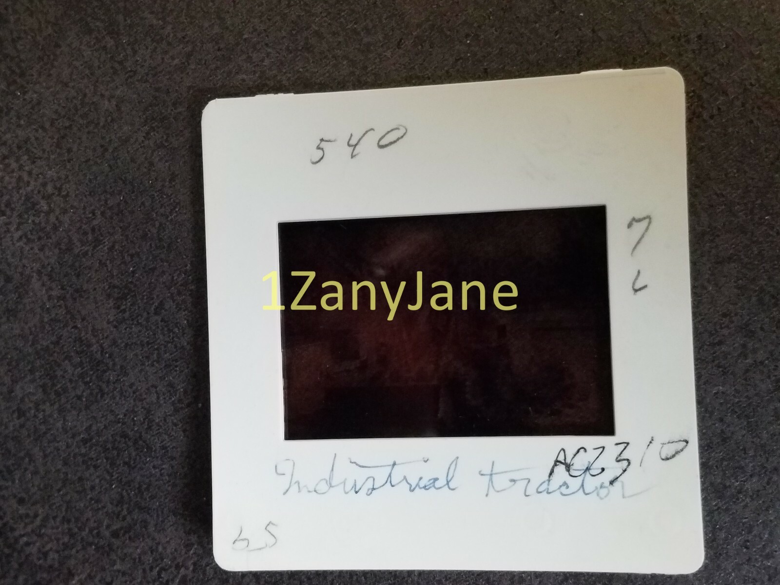 AC2310 35mm Slide of an Allis-Chalmers from MEDIA ARCHIVES INDUSTRIAL TRACTOR