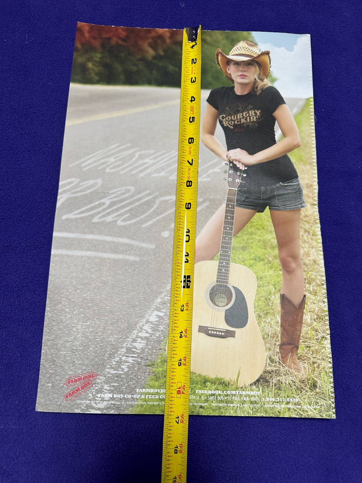 Farm Boy Farm Girl Poster Product Book Promotional 2010 560 Diesel Austin O’Mall