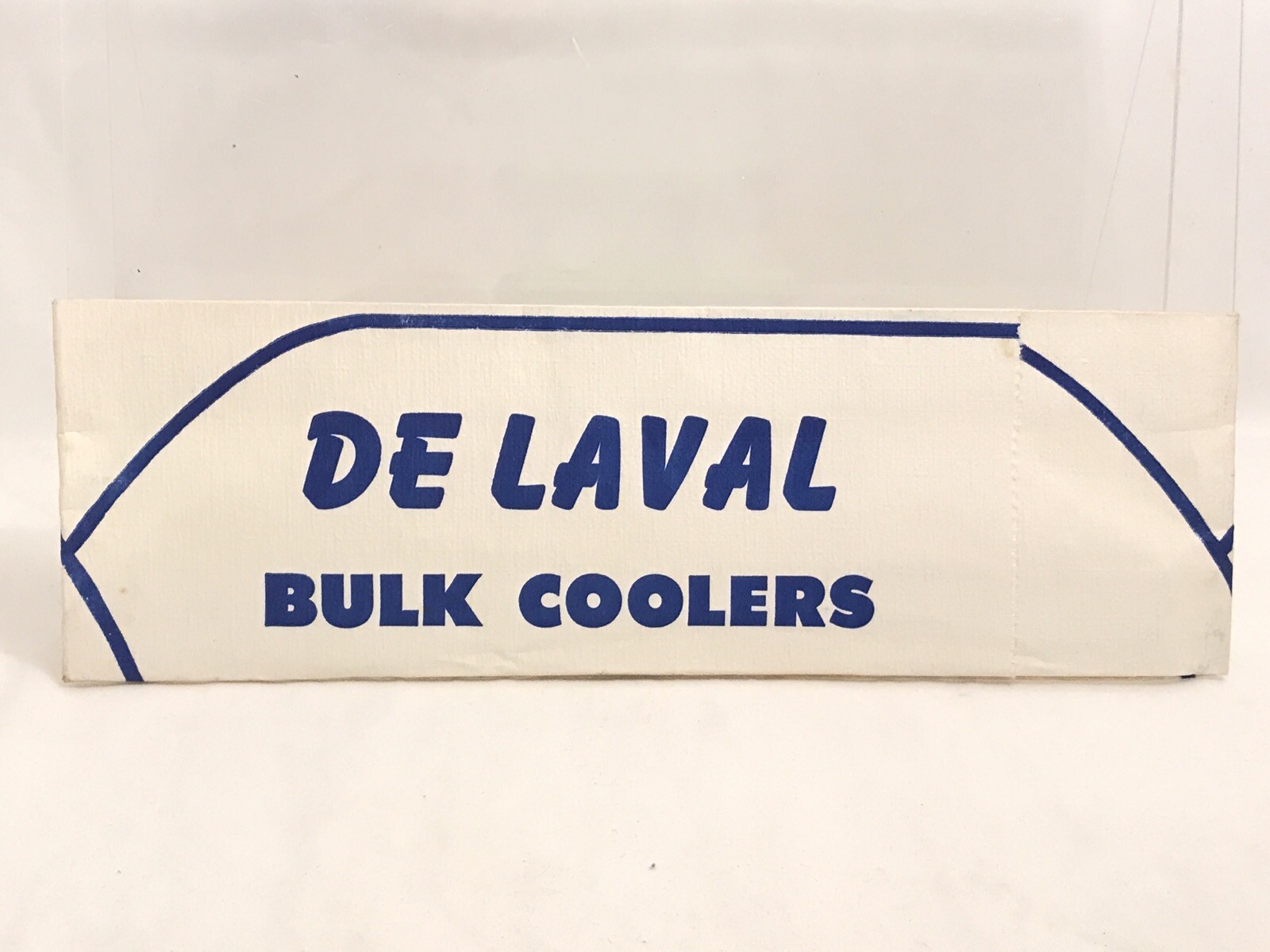 De Laval Columbus OH 1960’s Employee Paper Hat Vintage Coolers Milkers Dairy