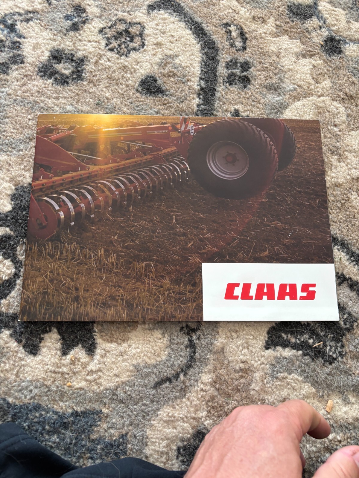 Claas Xerion Tractor Poster Brochure FCCA25