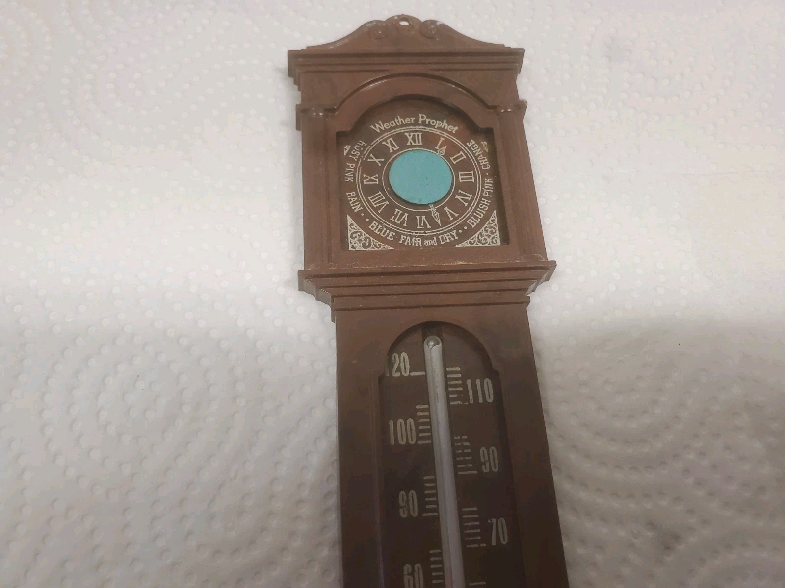 9″ Plastic Thermometer Mike Dailey F S salesman Waverly Iowa Farm Service