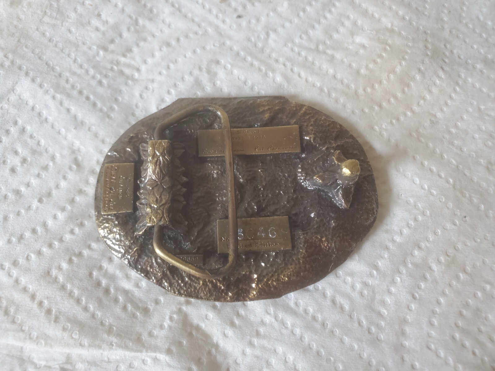 Metal Belt Buckle TISCO 53 Years Tractor Implement Supply Company