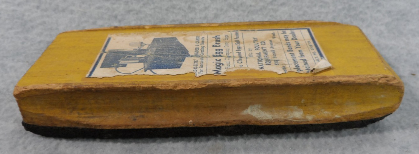 Magic Egg Brush RARE National Poultry Equipment CO Seattle Advertising 1930’s