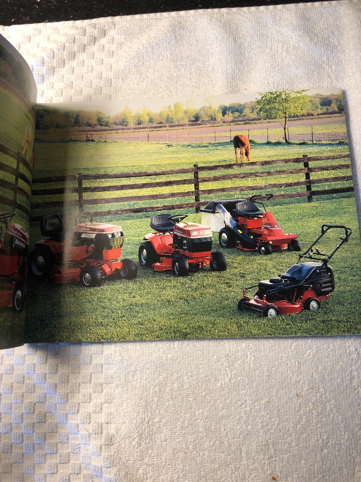 NOS 1986 Toro Wheel Horse Lawn & Garden Brochure Catalog Vintage