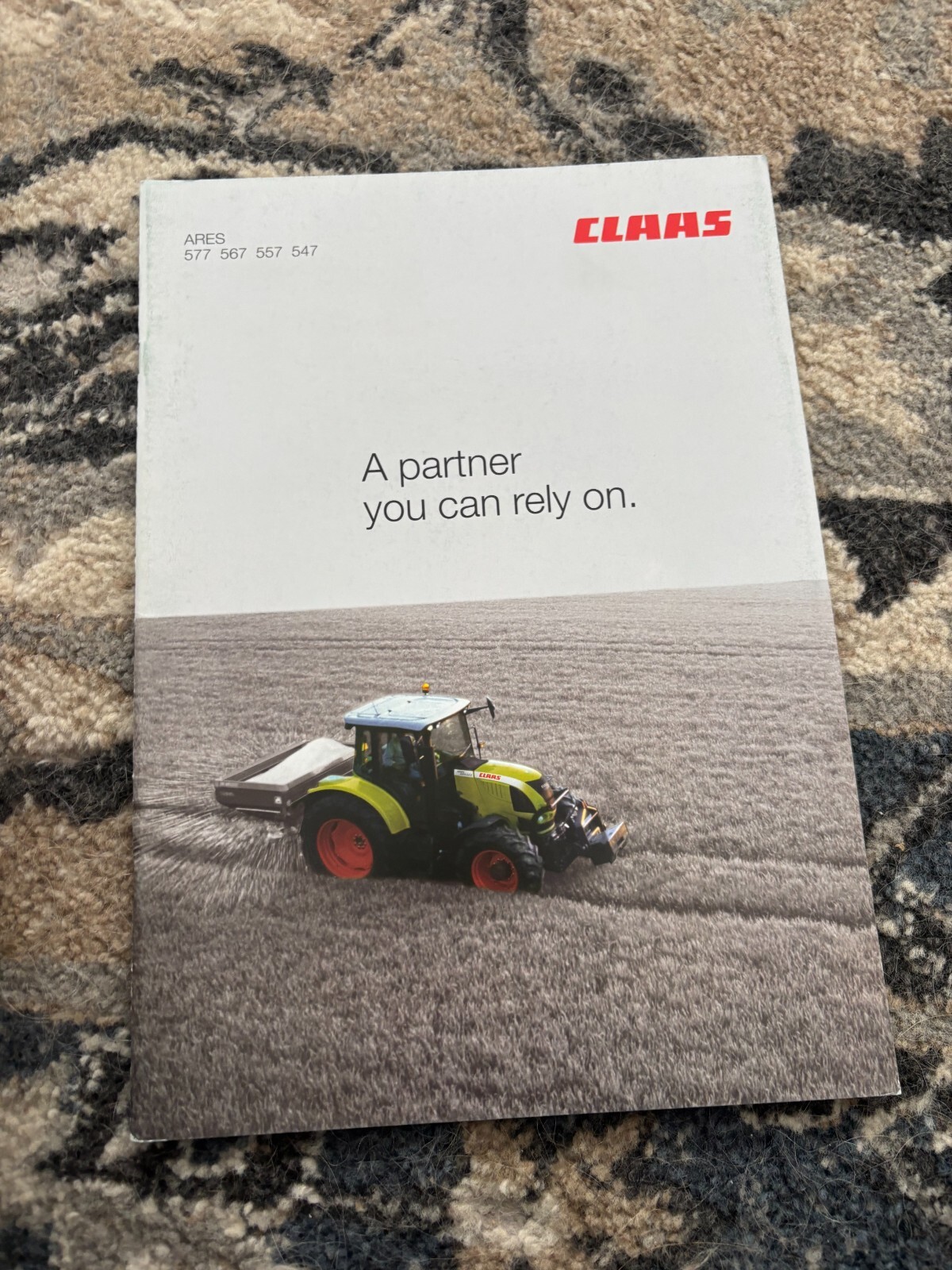 Claas 577 567 557 547 ARES Tractor Brochure FCCA25