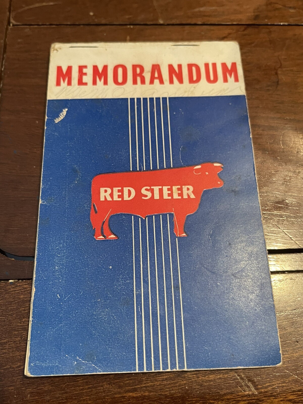 Vintage 1938-1940 Swift’s Red Steer Brand Fertilizers Advertising Memo Book
