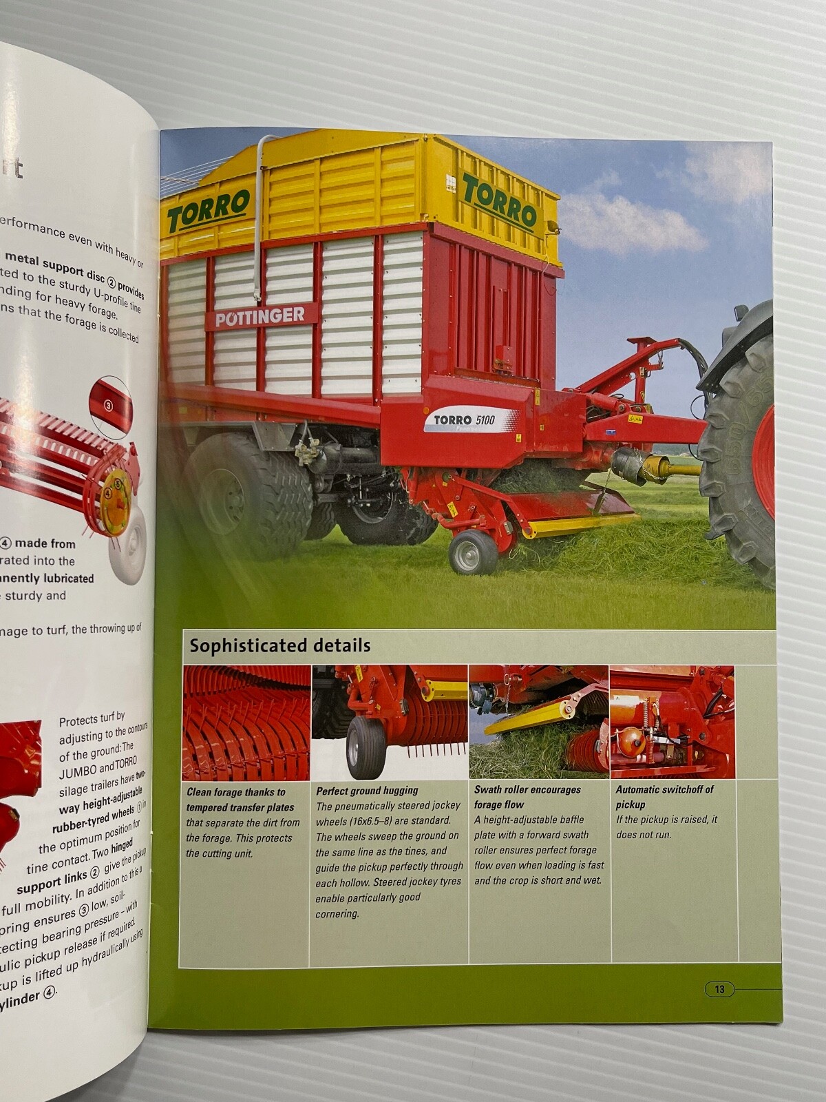 Pottinger Jumbo Silage Trailers Sales Brochure *2010s* (Showroom Sales Book)