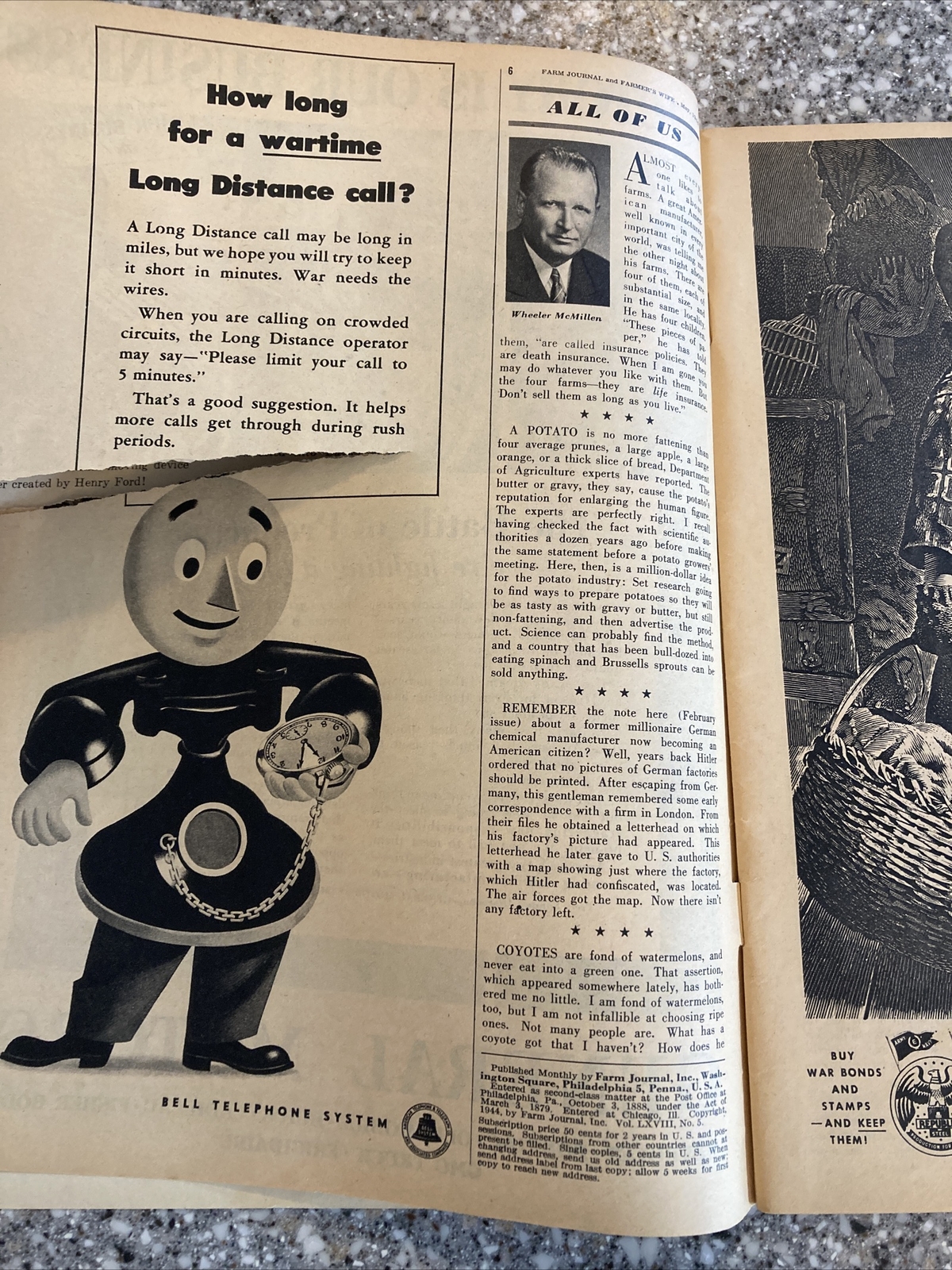 FARM JOURNAL AND FARMER’S WIFE MAGAZINE MAY 1944