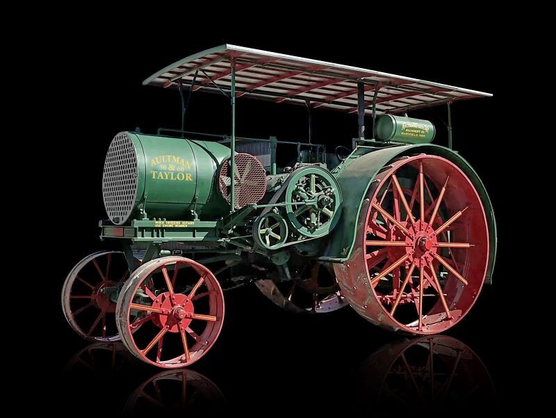 1924 Aultman Taylor 30-60 Tractor New Metal Sign: 9×12″ Ships Free